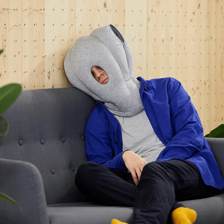 완전차단 목베개